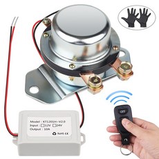 12V 24V 리모컨 공급 스위치 전기 트럭 마스터 전원 자동차 차단 배터리 장치, 1개