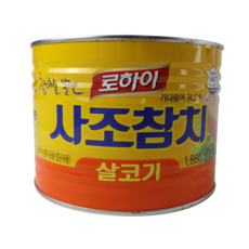 사조산업 로하이 사조참치1.88kg 1BOX(6개), 1.88kg, 6개