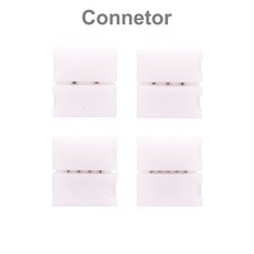 LED 스트립 프리 납땜 LED 커넥터 10mm RGB RGBW RGBWW LED 스트립 조명용 LTX 모양 코너 커넥터 2 핀 3 핀 4 핀 5 핀, 9) Connector - 50 Pcs - 2 Pin