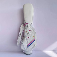 XX10 캐디백 여성용 스탠드 골프가방, 화이트