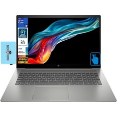 HP 2024 엔비 고성능 노트북 17.3 터치스크린 IPS FHD 디스플레이인텔 14Core i713700H 64GB DDR4 2TB SSD 백라이트 KYB 썬더볼트 4 2개, 32GB RAM|512GB SSD_Win10Pro - i713700