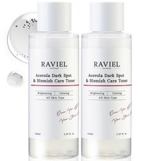 라비엘 아세로라 잡티 앤 기미 케어 토너, 2개, 150ml