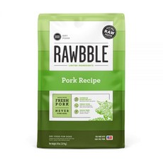 RAWBBLE_러블 빅스비 LID 건사료 돼지 10.9kg, 1개 - 빅스비사료