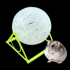 12cm 10cm 볼 쳇바퀴 햄스터 헬스 놀이터 운동기구, 1개