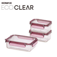 코멕스 ECO CLEAR 보관용기 직3종세트, 단일속성, 1개