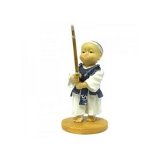 [아낌없이주는나무] 인형 검도 7.2X7.2X 스님띠 34B) 15cm (E 선자세 S/N 1921 NO: +나뭏 UN/0108 KS6B580A