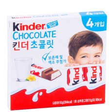 킨더 초콜릿 4개입, 50g, 5개