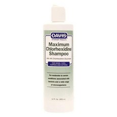 Davis 클로르헥시딘 반려동물 샴푸 355ml12온스 66274
