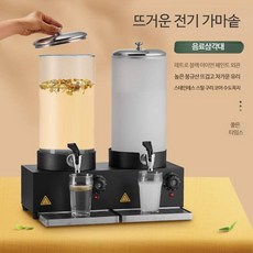보온 디스펜서 물병 스텐 워터저그 보냉병 보냉 스테인레스, 1번 10리터 더블헤드, 1개