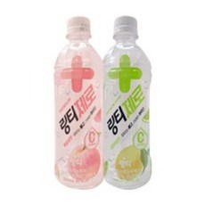 링티제로 복숭아12개+라임12개, 24개, 500ml