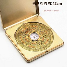 SKL 패철 소형 납음오행 지관용 풍수지리 팔괘, 1개, 중형 지름 12cm 12층