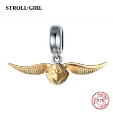 StrollGirl 해리포터 퀴디치 스니치 실버 925 펜던트 참 판도라 호환