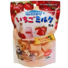 마루칸 딸기 우유 젤리 낱개1개(15g) 소동물 간식, 1개