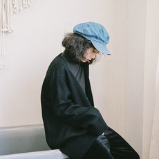 미쏘데님팔각모