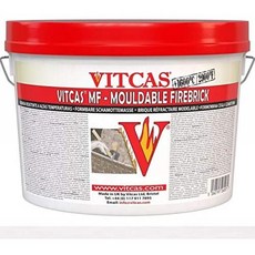 VITCAS MOULDABLE FIREBRICK- 벽난로 스토브의 내화 벽돌 수리 용, 단일상품, 단일상품