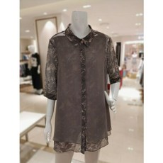 요하넥스 시스루 블라우스 J3B5B11 144329