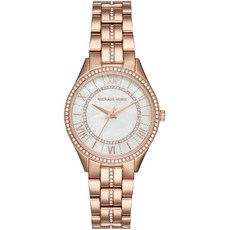 Michael Kors MK3716 : 스테인레스 스틸 스트랩 로즈 골드 7 모델과 마이클 코어스 여성 로린 쿼츠 시계