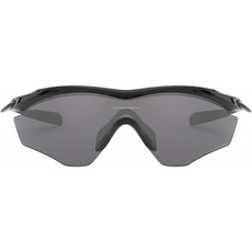 Oakley남성용 OOO9343 M2프레임 XL실드 선글라스 폴리쉬 블랙/블랙 IridiumPolarized 45mm