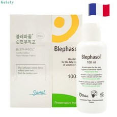삼일 블레파졸 100ml 순면부직포80매 아이리무버, 1세트, 상세페이지 참조