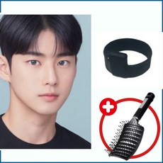 [편리연구소X블체] 남자 옆머리 누르기 앞머리 헤어세팅 고데기 보조 뿌리볼륨 구르프 구루프 셀프파마 다운펌 다운핏