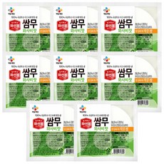 하선정 쌈무 와사비맛, 200g, 8개