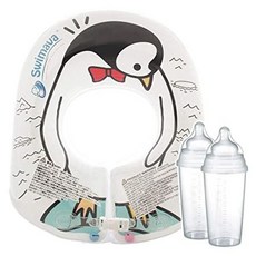 Swimava 스 이마 바 [일본 정품] 바디 링 (베이비 사이즈 펭귄) (생후 6 개월 ~ 2 세경) 일회드래곤 젖, One Size, One Color