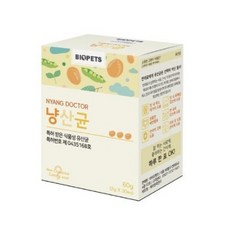  바이오펫츠 냥산균 고양이 유산균 30p, 2개 