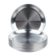 한국금속 스텐접시 10P세트, 13.8cm, 1개