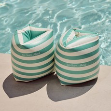 스윔어바웃 스트라이프 암링 암튜브 물놀이 성인 어린이 감성 어깨튜브