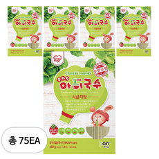 치키몽키 우리밀 아이국수, 75개, 150g