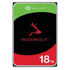 Seagate IronWolf 7200/256M (ST18000VN000 18TB) HDD, 선택1