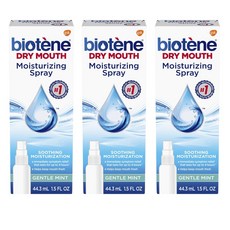 Biotene Dry Mouth Moisturizing Mouth Spray Gentle Mint 바이오틴 구강건조상쾌마우스수분스프레이민트 44.3ml 3팩