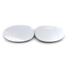 사이드 뷰 도어 미러 유리 가열 자동차 액세서리 미니 F54 F55 F56 F57 F60, 2)Right, 02 Right