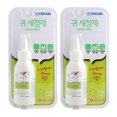 저자극 귓속청결 강아지 귀세정제 2개 피지제거 귀지제거 귀세척 이어크리너 댕댕이