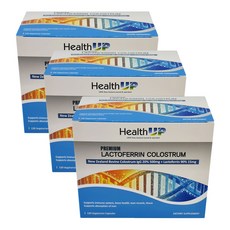 헬스업 프리미엄 락토페린 초유 CBP 120캡슐 3세트