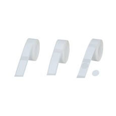 아이스페이스 LP15 LP25 라벨프린터기 전용 화이트 라벨지 30*12mm 40*12mm, A1 화이트30x12mm 200장