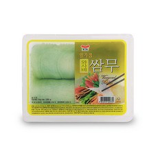 SB/2/일가집 와사비쌈무 3kg/절임무/반찬, 상세페이지 참조