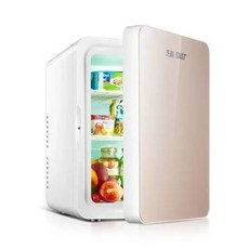 쌀냉장고 쌀보관통 진공쌀통 미니 학생 기숙사 차갑고 따뜻한 상자 제작 화장품 자동차 가정 이중 용도 냉장 보존 110V 220V