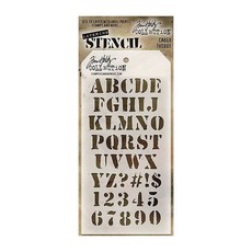 공예몰 TIM HOLTZ LAYERED STENCIL 스텐실 도안, THS001 Cargo, 1개 - 스텐실도안