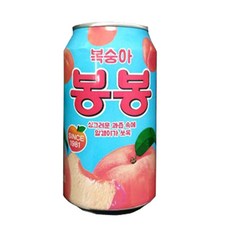 해태htb 봉봉 복숭아, 340ml, 48개