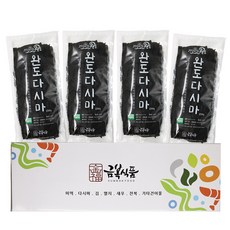 완도 금복식품 바다채소 선물세트 NEW no.4 / 건다시마250g x 4봉 / 건다시마 / 육수용/ 햇다시마/ 완도산, 건다시마250g*4봉(선물박스)