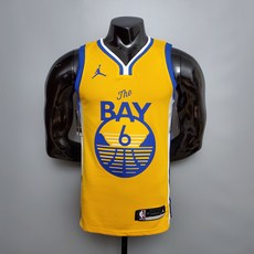 골든스테이트 워리어스 영 YOUNG#6 Golden State Warriors yellow NBA jersey