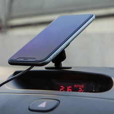 바모코리아 제네시스 G80거치대 나노 무선 급속 충전, 화이트