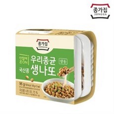 [종가집] 국산콩 생나또48g x 2입 x 25개 (총 50팩), 1세트