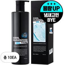 포르맨즈 쿨 클린존 젤타입 남성청결제, 500ml, 10개