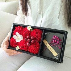 NE프리미엄 반전 카네이션/용돈박스 레드 어버이날 용돈케이크, 반전 카네이션용돈박스 레드