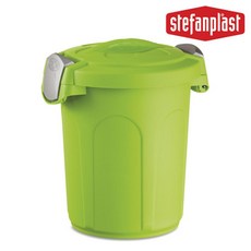 스테판플라스트 간편하고 세련된 사료보관통 8kg 그린, 단일 수량