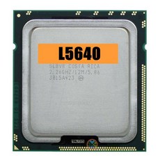 Xeon CPU 프로세서 L5640 2.26GHz LGA1366 12MB L3 캐시 6 코어 서버 CPU L5630 CPU 판매