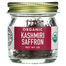 퓨어 인디안 푸드 카슈미르 샤프론 조미료 2g Pure Indian Foods Kashmiri Saffron, 1개