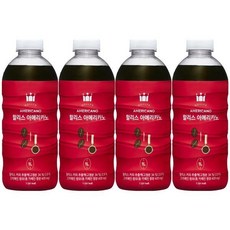 (할리스커피)할리스 1L 아메리카노 x4병 학원 학교 야유회 사무실 탕비실 간식 집 회사 휴게실, 4개, 1개입